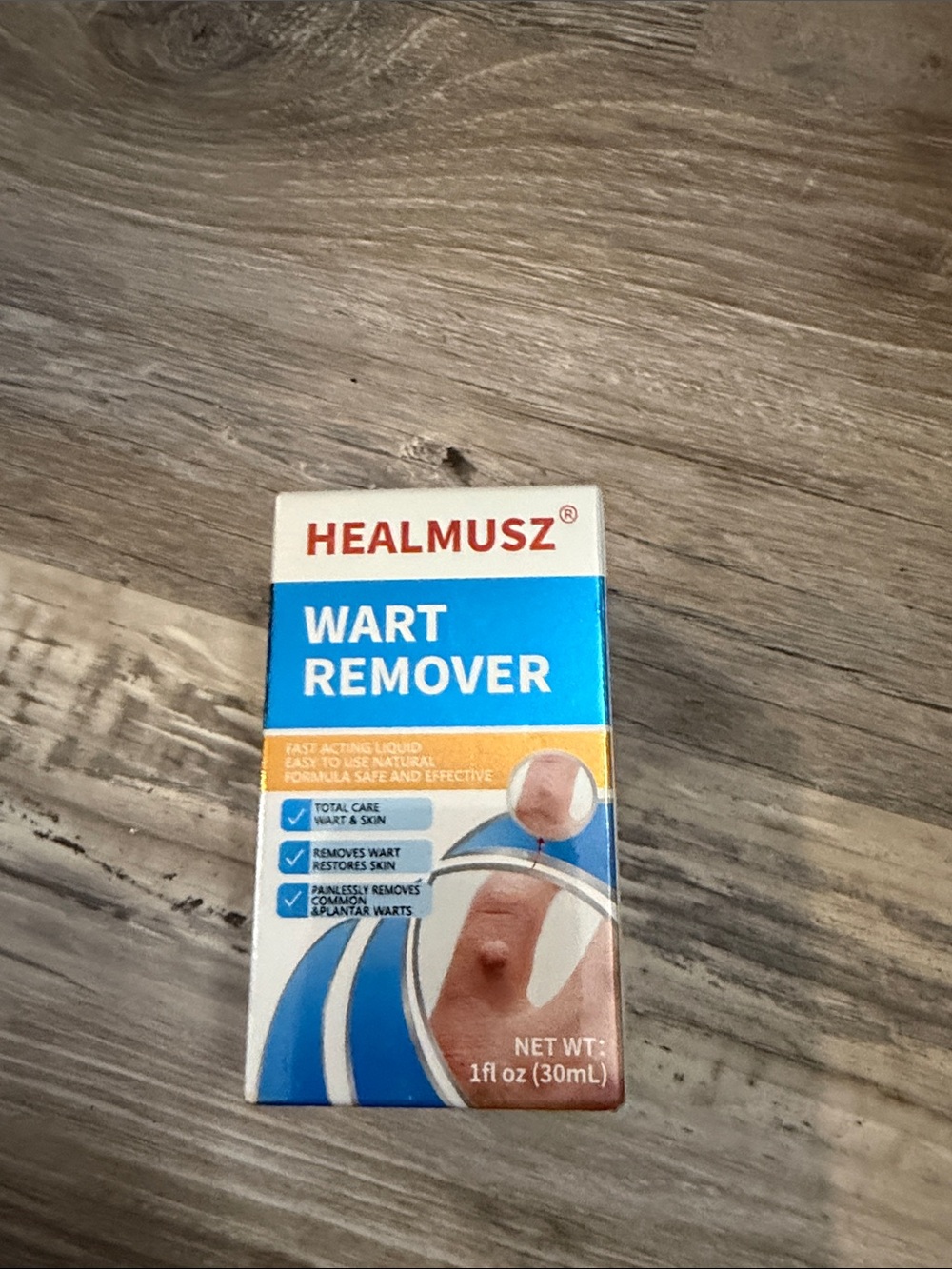 HEALMUSZ Wart Remover - Blue and White